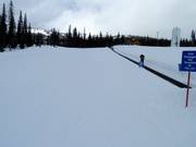 Area principianti nell'Happy Valley con tappeto mobile