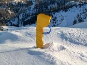 Quasi tutte le piste sono dotate di cannoni da neve.