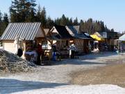 Baite accanto ai parcheggi