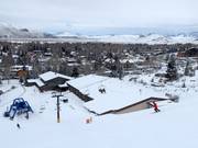 Snow King Center con caffè