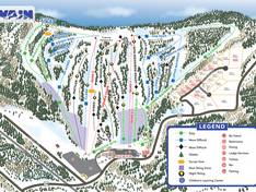 Mappa delle piste Swain