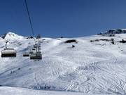 Area sciistica libera presso la seggiovia a 6 posti