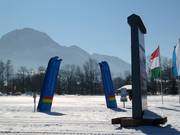 Partenza delle piste da fondo a Ruhpolding