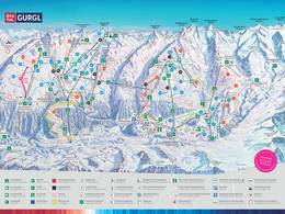Mappa delle piste Gurgl - Obergurgl-Hochgurgl