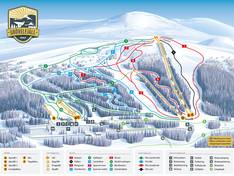 Mappa delle piste Grövelfjäll