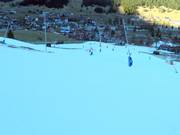 Cannoni da neve nella zona a valle