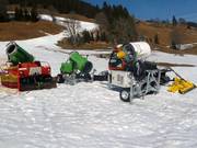 Cannoni da neve al Walmendingerhorn