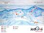 Mappa delle piste Jedlová