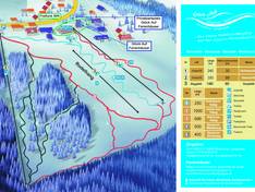 Mappa delle piste Glück Auf - Langewiese