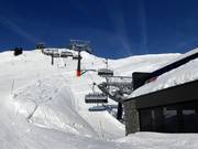 Muldenbahn 8er - 8pers.| Seggiovia ad alta velocità (ad agganc. autom.) con cupola di prot. e riscald. sedile