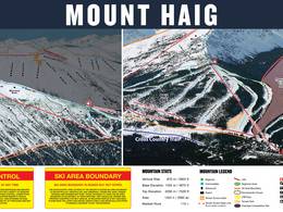 Mappa delle piste Castle Mountain