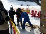 Il personale è molto disponibile durante la salita.