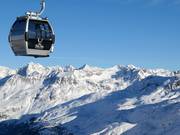 Vista dalla Hohe Mut sull’area sciistica