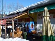 Possibilità di ristoro alla stazione a valle