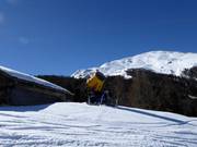 Cannone da neve alla Ronalp