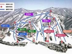 Mappa delle piste Alps