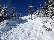 Pista nera con gobbe