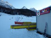 Pista di esercitazione a Tarasp