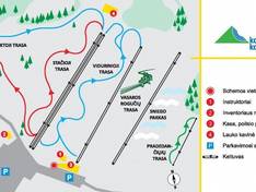 Mappa delle piste Kalitos Kalnas - Anykščiai