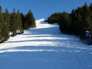 Discesa a valle nera