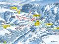 Mappa delle piste Kötschach-Mauthen - Vorhegg