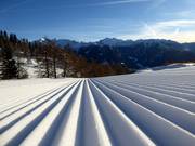 Pista perfettamente preparata al Rosskopf