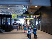 Informazioni alla partenza della funivia Spieljoch a valle