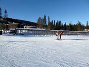 Pista per principianti con tappeto mobile a Lindvallen