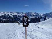 Segnaletica chiara delle piste