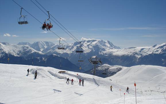 Comprensorio sciistico più grande nella Vallée de la Romanche – comprensorio sciistico Alpe d'Huez