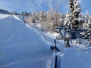 Übungslift Haus - Skilift a piattello