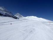 Ampia pista glaciale al Vorab