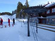 T8 Skidskoleliften 1 - Skilift a piattello