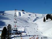Vista sullo Snowpark Obereggen 
