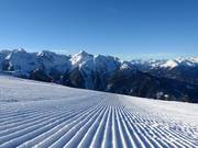 Piste appena preparate al mattino
