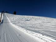 Si trova un po' di neve fresca