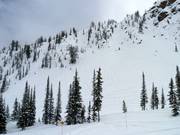 CPR Ridge con passaggi estremamente ripidi