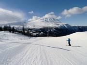 Discesa Sondreløype con il Gaustatoppen