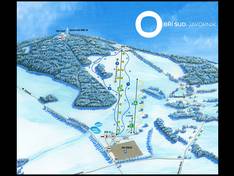 Mappa delle piste Javorník - Jeřmanice