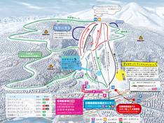 Mappa delle piste Shirakaba Kogen