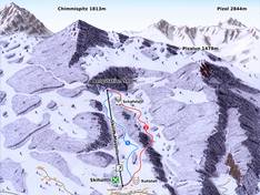Mappa delle piste Mastrils