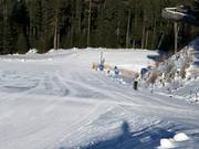 Sciovia alla stazione intermedia