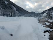 Pista da fondo presso la Schwarzach vicino a St. Jakob