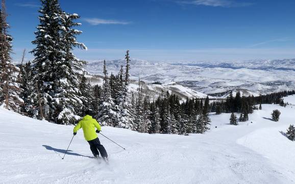 Sciare nelle Wasatch Mountains