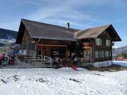 Ristorante Fang sulla pista a valle verso Zweisimmen