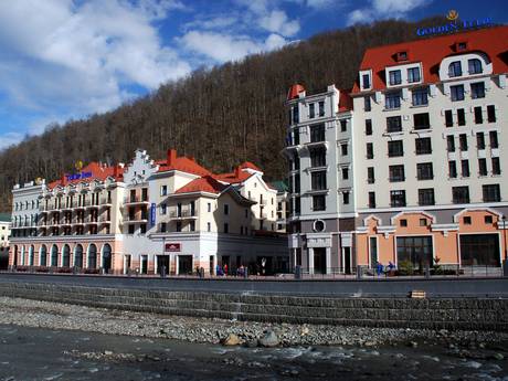 Caucaso: Offerta di alloggi dei comprensori sciistici – Offerta di alloggi Rosa Khutor