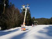 Spodní Šance (B) - Skilift con T-bar/ancora