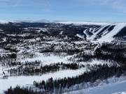 Vista sulle sistemazioni a Tandådalen