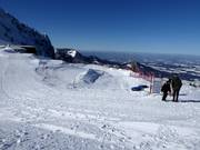 Pista di tubing presso la stazione a monte