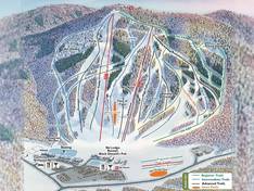 Mappa delle piste Calabogie Peaks